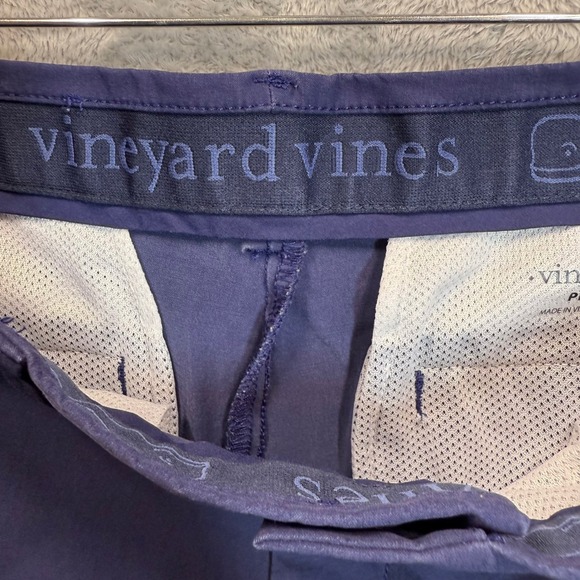 Vineyard Vines Performance Shorts‎ Mens Size 28 Navy Blue Golf Casual - Picture 5 of 9